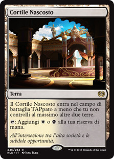 Concealed Courtyard
Kaladesh - Italian
Single
Magic The Gathering
