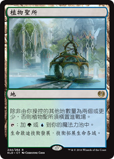 Botanical Sanctum
Kaladesh - Chinese Traditional
Single
Magic The Gathering