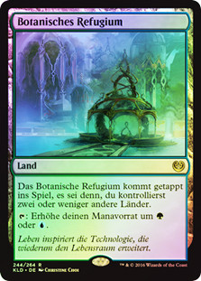 Botanical Sanctum
Kaladesh (Foil) - German
Single
Magic The Gathering