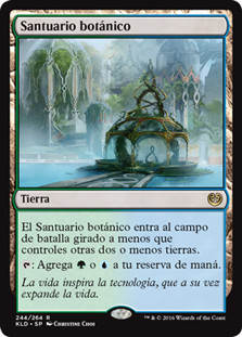 Botanical Sanctum
Kaladesh - Spanish
Single
Magic The Gathering
