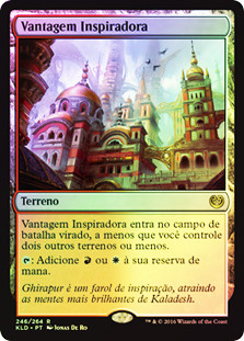 Inspiring Vantage
Kaladesh (Foil) - Portuguese
Single
Magic The Gathering