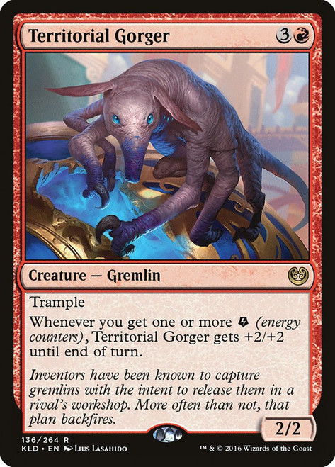 Territorial Gorger\nKaladesh\nSingle\nMagic The Gathering