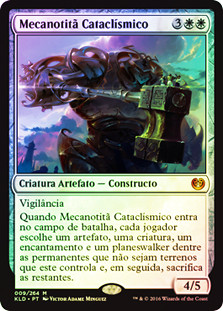 Cataclysmic Gearhulk
Kaladesh (Foil) - Portuguese
Single
Magic The Gathering