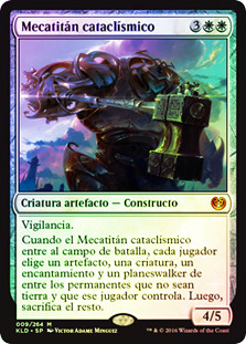 Cataclysmic Gearhulk
Kaladesh (Foil) - Spanish
Single
Magic The Gathering