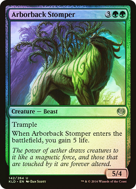 Arborback Stomper\nKaladesh\nSingle\nMagic The Gathering