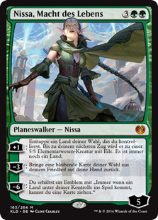 Nissa, Vital Force
Kaladesh - German
Single
Magic The Gathering