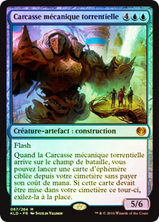 Torrential Gearhulk
Kaladesh (Foil) - French
Single
Magic The Gathering