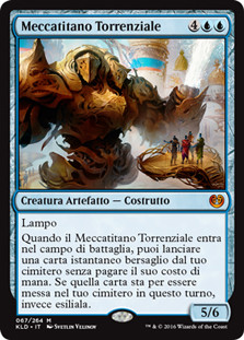 Torrential Gearhulk
Kaladesh - Italian
Single
Magic The Gathering