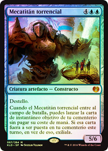 Torrential Gearhulk
Kaladesh (Foil) - Spanish
Single
Magic The Gathering