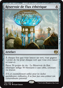 Aetherflux Reservoir
Kaladesh - French
Single
Magic The Gathering
