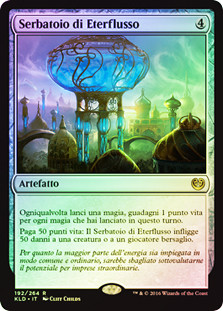Aetherflux Reservoir
Kaladesh (Foil) - Italian
Single
Magic The Gathering