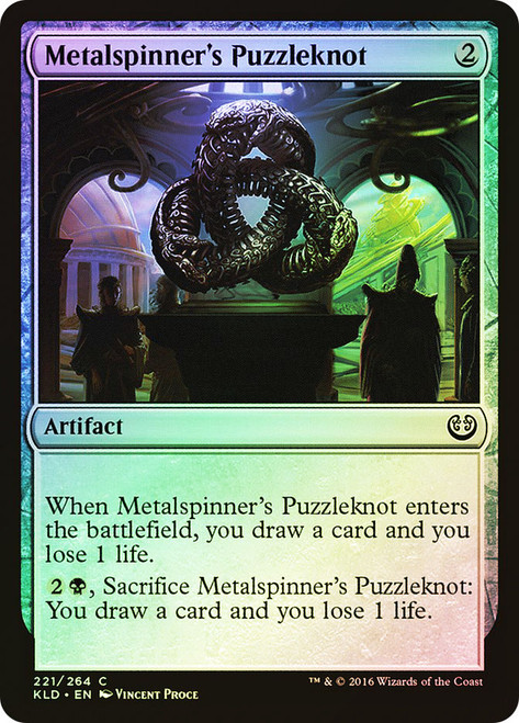 Metalspinner's Puzzleknot\nKaladesh\nSingle\nMagic The Gathering