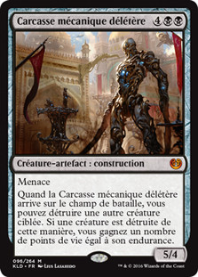 Noxious Gearhulk
Kaladesh - French
Single
Magic The Gathering