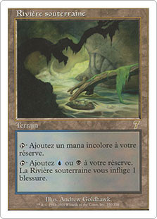 Underground River
7th Edition - French
Single
Magic The Gathering
