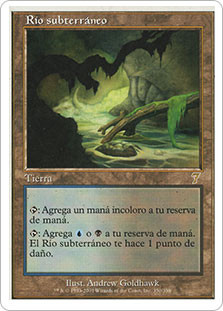 Underground River
7th Edition - Spanish
Single
Magic The Gathering