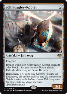 Smuggler's Copter
Kaladesh - German
Single
Magic The Gathering