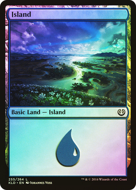 Island (#255)\nKaladesh\nSingle\nMagic The Gathering