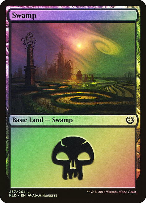 Swamp (#257)\nKaladesh\nSingle\nMagic The Gathering