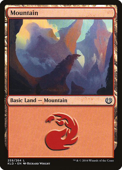 Mountain (#259)\nKaladesh\nSingle\nMagic The Gathering