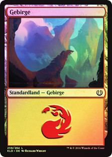 Mountain (#259)
Kaladesh (Foil) - German
Single
Magic The Gathering