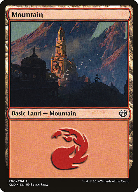 Mountain (#260)\nKaladesh\nSingle\nMagic The Gathering
