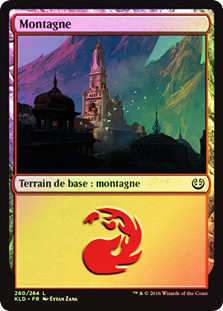 Mountain (#260)
Kaladesh (Foil) - French
Single
Magic The Gathering