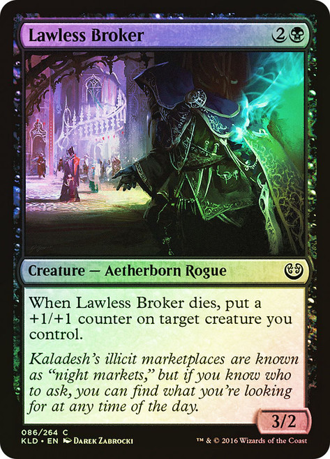 Lawless Broker\nKaladesh\nSingle\nMagic The Gathering