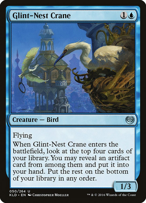 Glint-Nest Crane\nKaladesh\nSingle\nMagic The Gathering