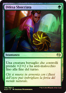Blossoming Defense
Kaladesh (Foil) - Italian
Single
Magic The Gathering