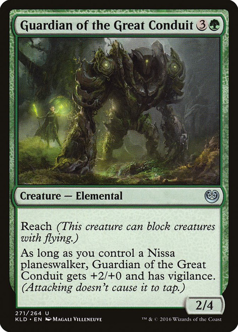 Guardian of the Great Conduit (Planeswalker Deck)\nKaladesh\nSingle\nMagic The Gathering