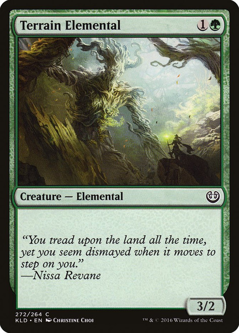 Terrain Elemental (Planeswalker Deck)\nKaladesh\nSingle\nMagic The Gathering