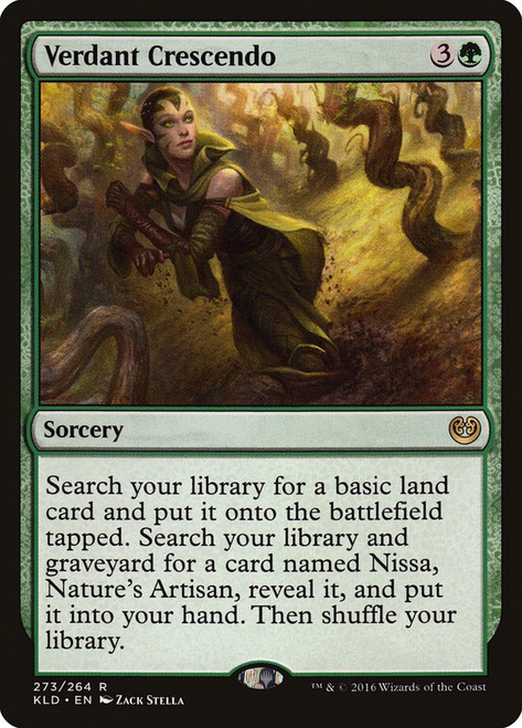Verdant Crescendo (Planeswalker Deck)\nKaladesh\nSingle\nMagic The Gathering