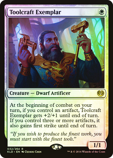 Toolcraft Exemplar\nKaladesh\nSingle\nMagic The Gathering