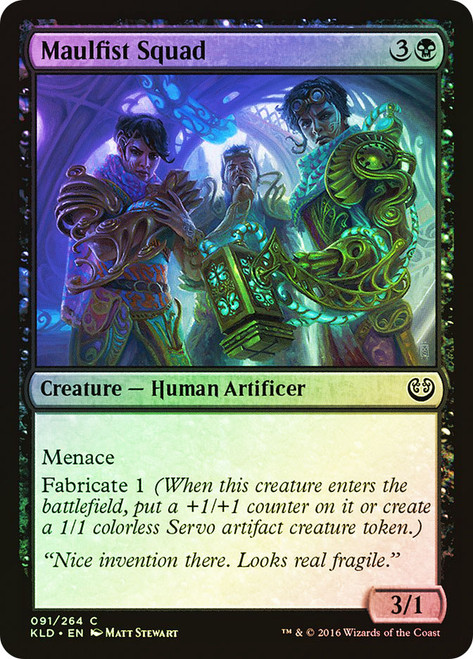 Maulfist Squad\nKaladesh\nSingle\nMagic The Gathering