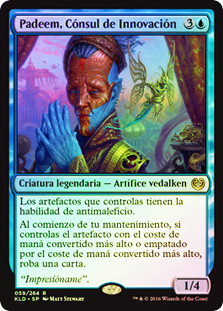 Padeem, Consul of Innovation
Kaladesh (Foil) - Spanish
Single
Magic The Gathering