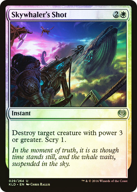 Skywhaler's Shot\nKaladesh\nSingle\nMagic The Gathering