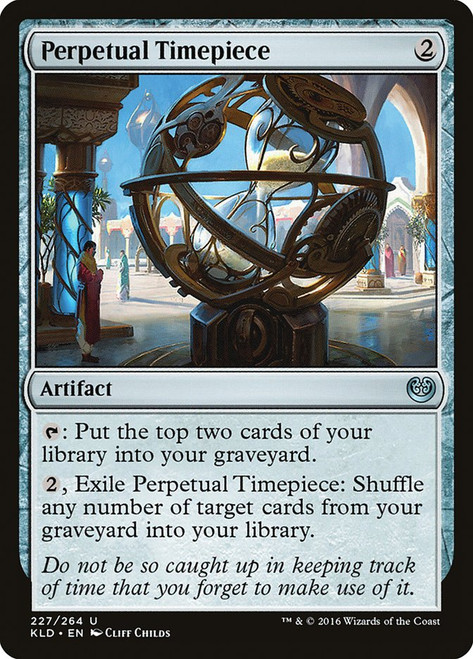 Perpetual Timepiece\nKaladesh\nSingle\nMagic The Gathering