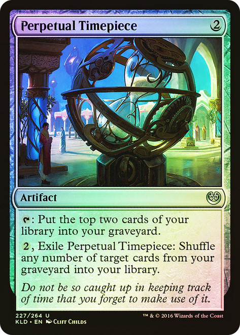 Perpetual Timepiece\nKaladesh\nSingle\nMagic The Gathering