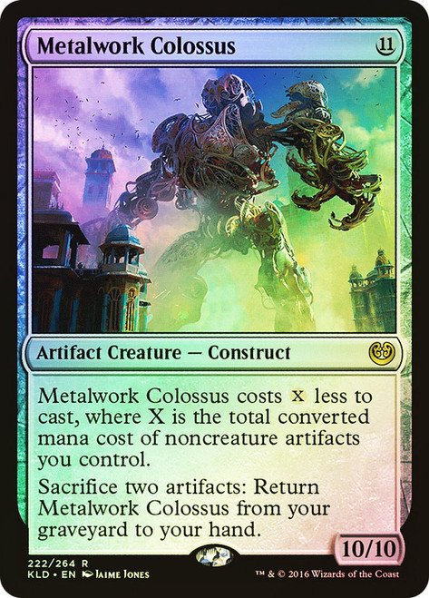 Metalwork Colossus\nKaladesh\nSingle\nMagic The Gathering