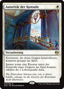 Authority of the Consuls
Kaladesh - German
Single
Magic The Gathering
