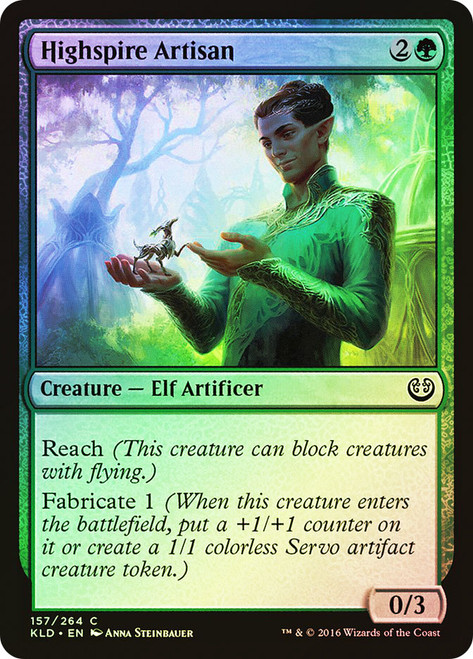 Highspire Artisan\nKaladesh\nSingle\nMagic The Gathering