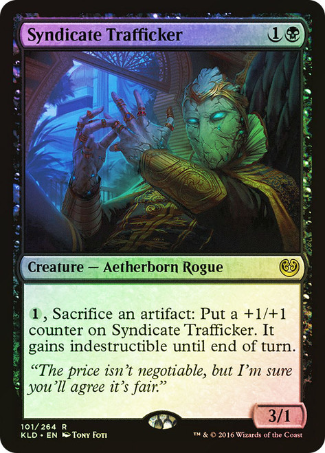 Syndicate Trafficker\nKaladesh\nSingle\nMagic The Gathering
