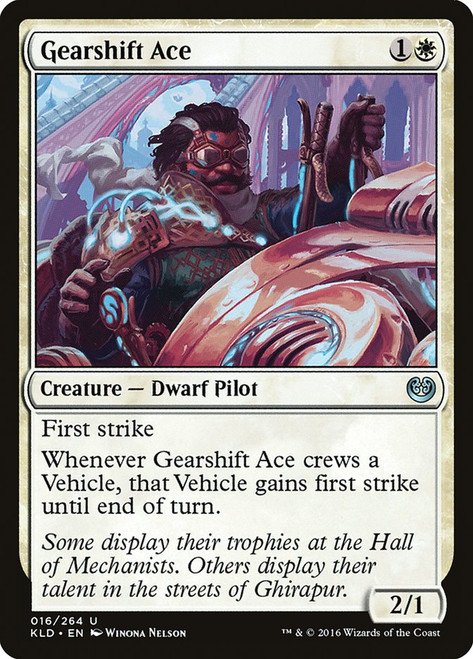 Gearshift Ace\nKaladesh\nSingle\nMagic The Gathering