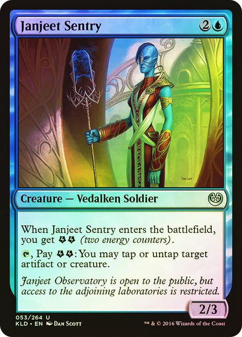 Janjeet Sentry\nKaladesh\nSingle\nMagic The Gathering