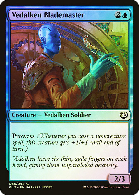 Vedalken Blademaster\nKaladesh\nSingle\nMagic The Gathering