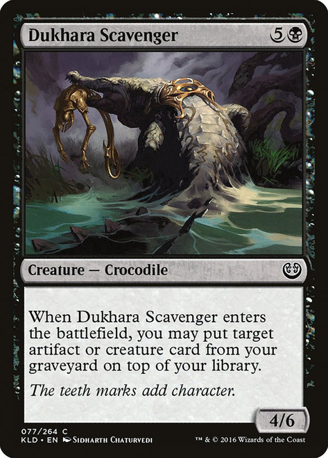 Dukhara Scavenger\nKaladesh\nSingle\nMagic The Gathering