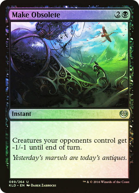 Make Obsolete\nKaladesh\nSingle\nMagic The Gathering