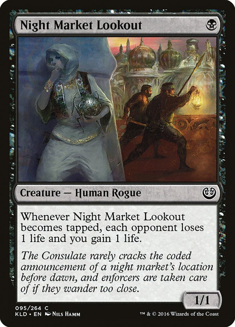 Night Market Lookout\nKaladesh\nSingle\nMagic The Gathering