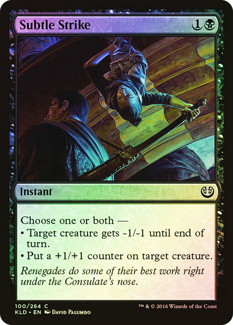 Subtle Strike\nKaladesh\nSingle\nMagic The Gathering