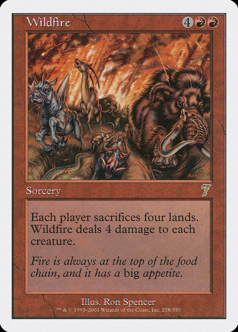 Wildfire\n7th Edition\nSingle\nMagic The Gathering